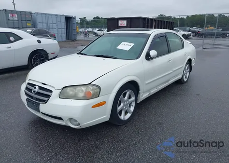 2002 Nissan Maxima Se from USA, damaged, VIN JN1DA31A92T305041